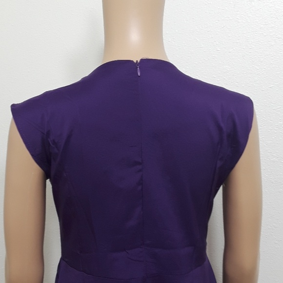 new plus size purple dress - Picture 3 of 7